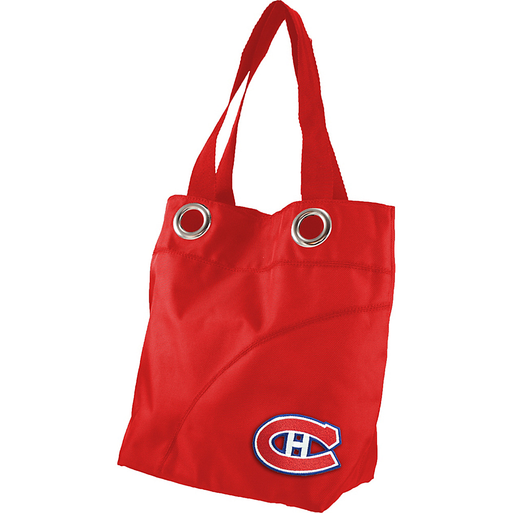 Littlearth Color Sheen Tote NHL Teams Montreal Canadiens Littlearth Fabric Handbags
