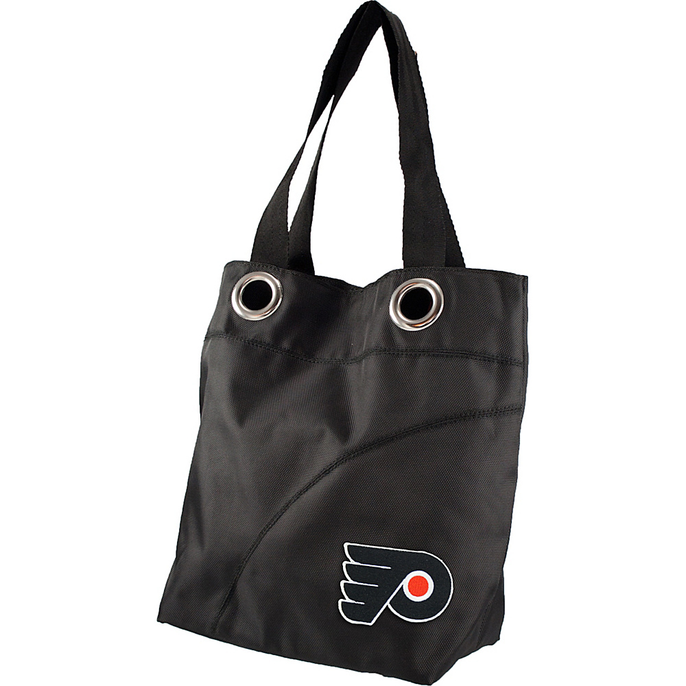 Littlearth Color Sheen Tote NHL Teams Philadelphia Flyers Littlearth Fabric Handbags