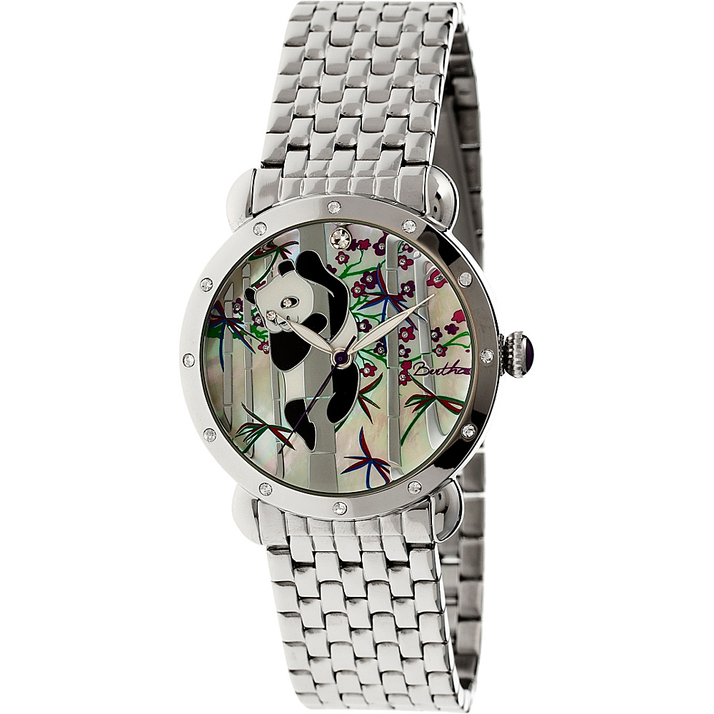 Bertha Watches Lilly Stainless Steel Watch Silver Bertha Watches Watches