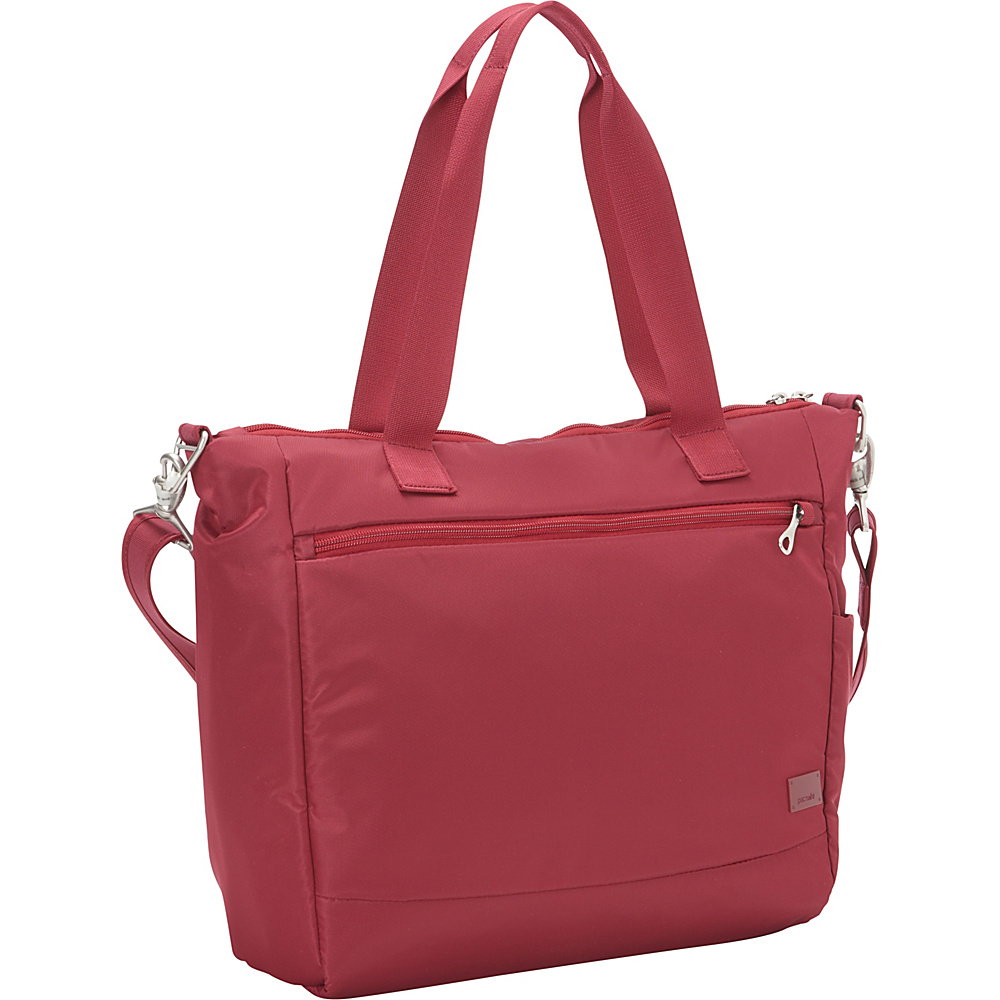 Pacsafe Citysafe CS400 Cranberry Pacsafe Fabric Handbags