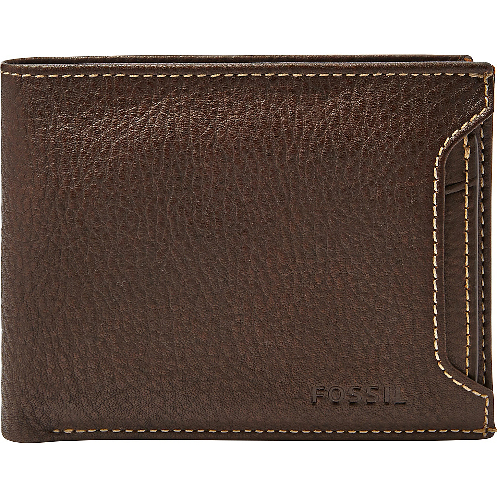 Fossil Lincoln Sliding 2 in 1 Brown Fossil Men s Wallets