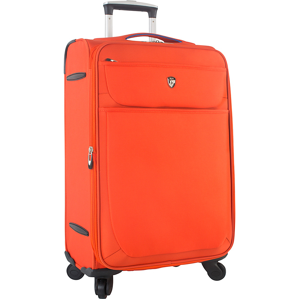 Heys America Argus 26 Spinner Luggage Orange Heys America Softside Checked