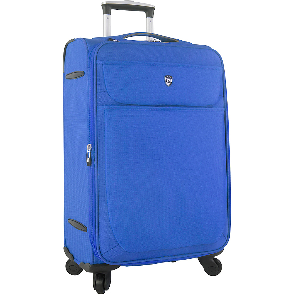 Heys America Argus 26 Spinner Luggage Blue Heys America Softside Checked