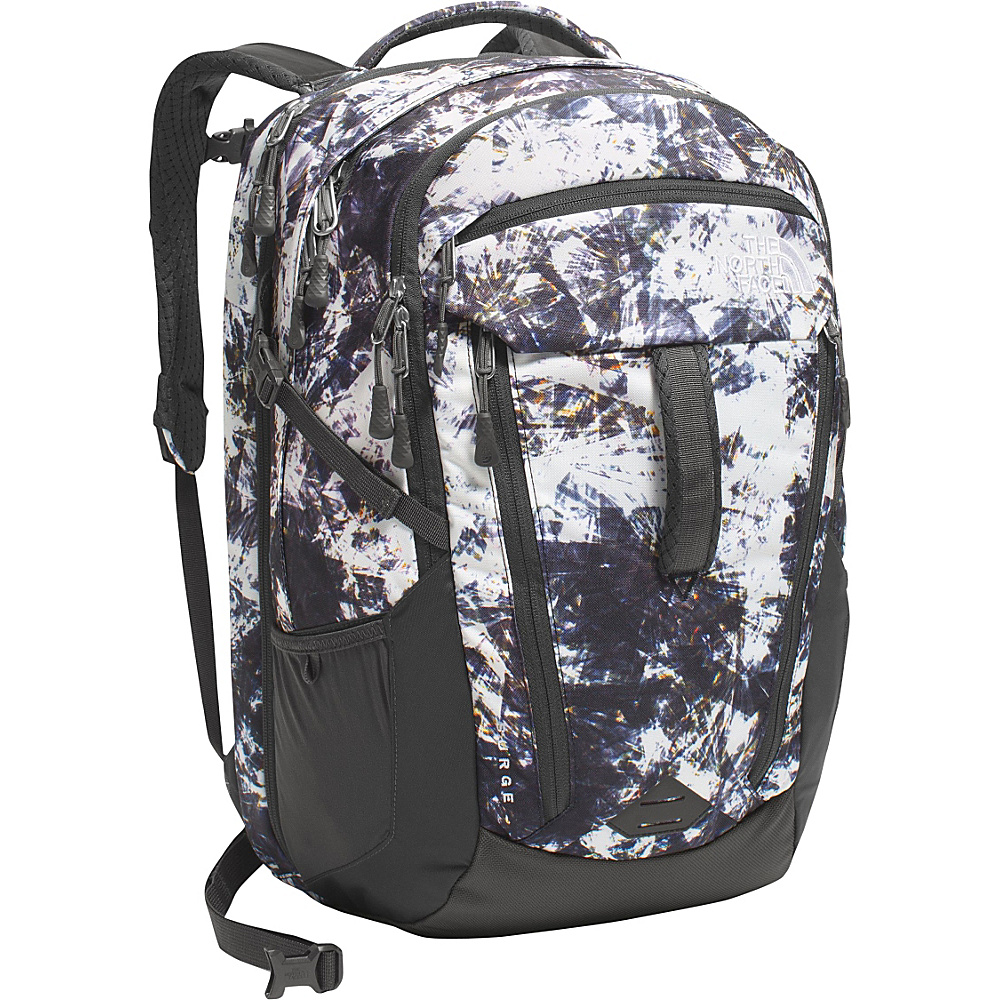 The North Face Women s Surge Laptop Backpack Diamond Life Print Asphalt Grey The North Face Business Laptop Backpacks
