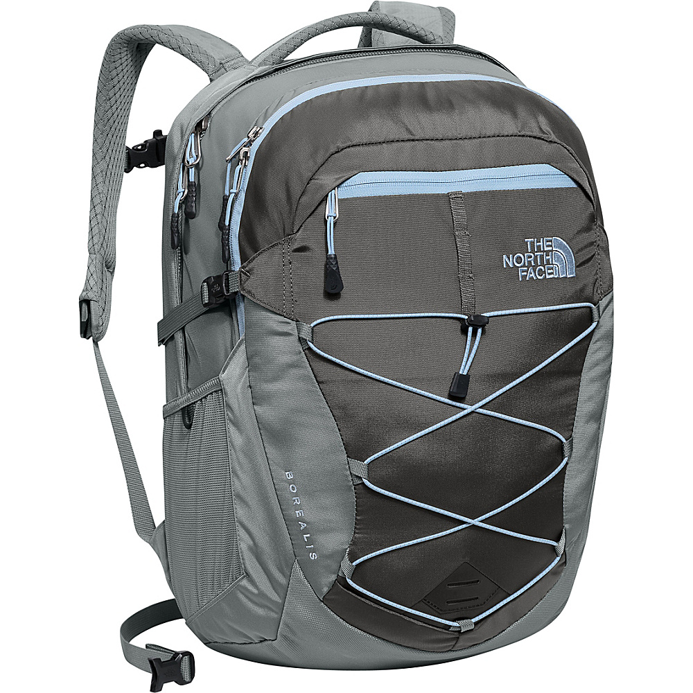 The North Face Women s Borealis Laptop Backpack Graphite Grey Chambray Blue The North Face Business Laptop Backpacks