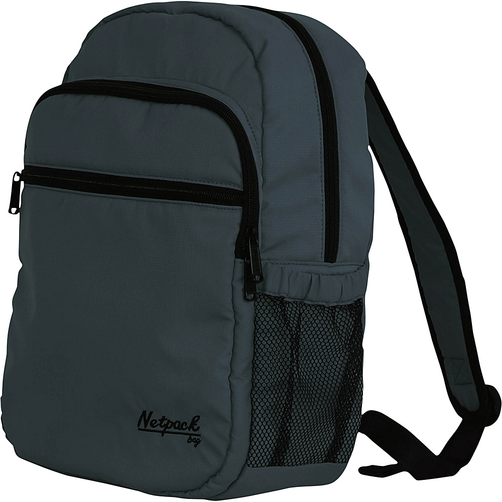 Netpack Soft Lightweight Day Pack Grey Netpack Everyday Backpacks