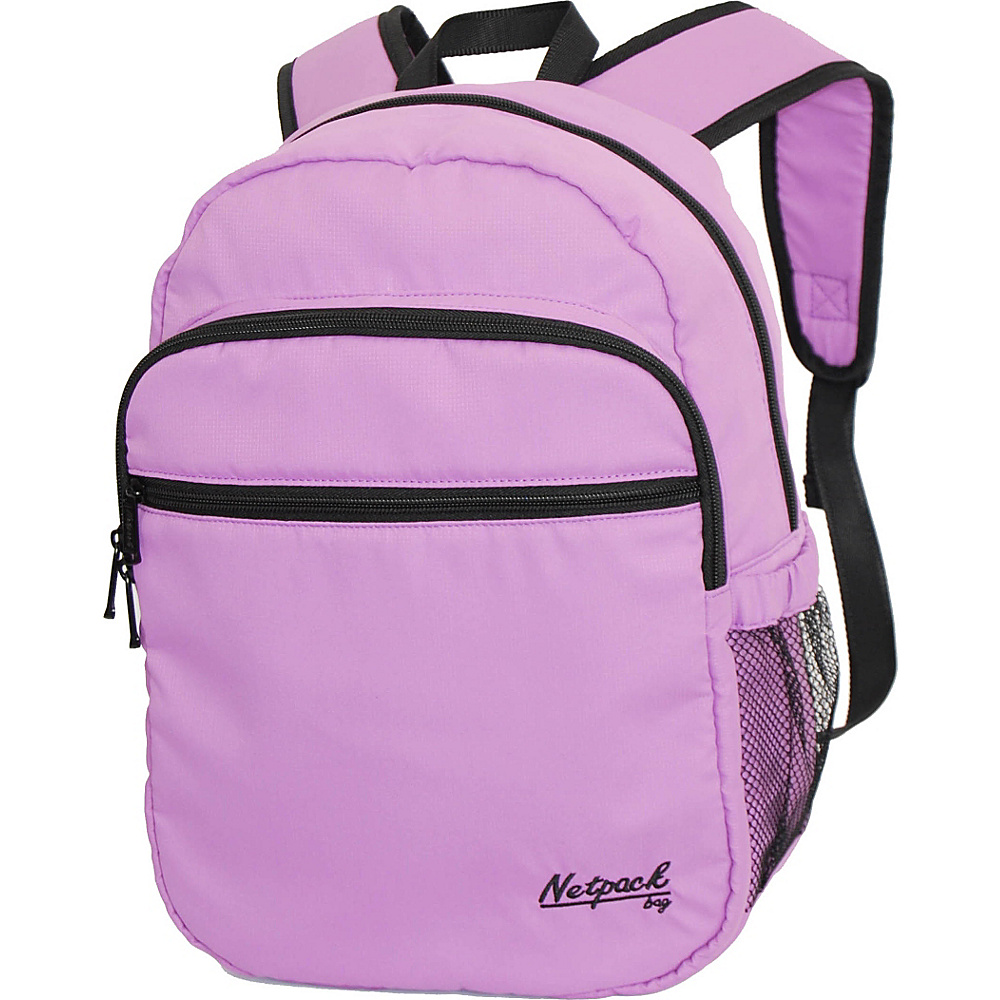 Netpack Soft Lightweight Day Pack Purple Netpack Everyday Backpacks