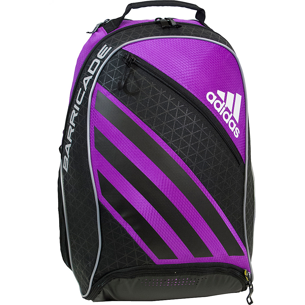 adidas Barricade IV Raquet Backpack Flash Pink Black adidas Racquet Bags
