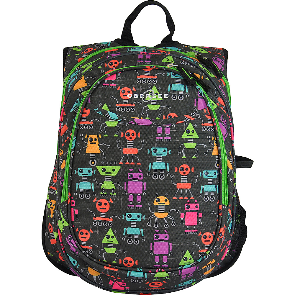 Obersee Kids Pre School All In One Backpack With Cooler Robots Obersee Everyday Backpacks