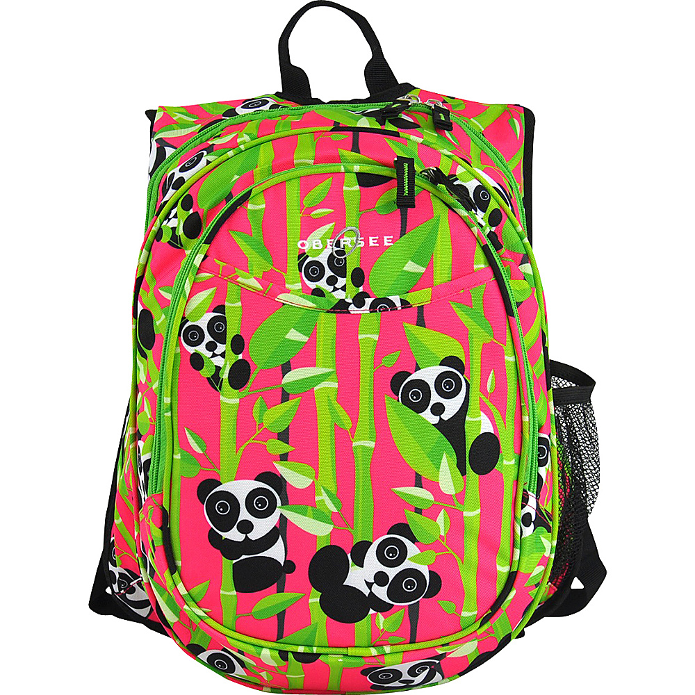 Obersee Kids Pre School All In One Backpack With Cooler Panda Obersee Everyday Backpacks