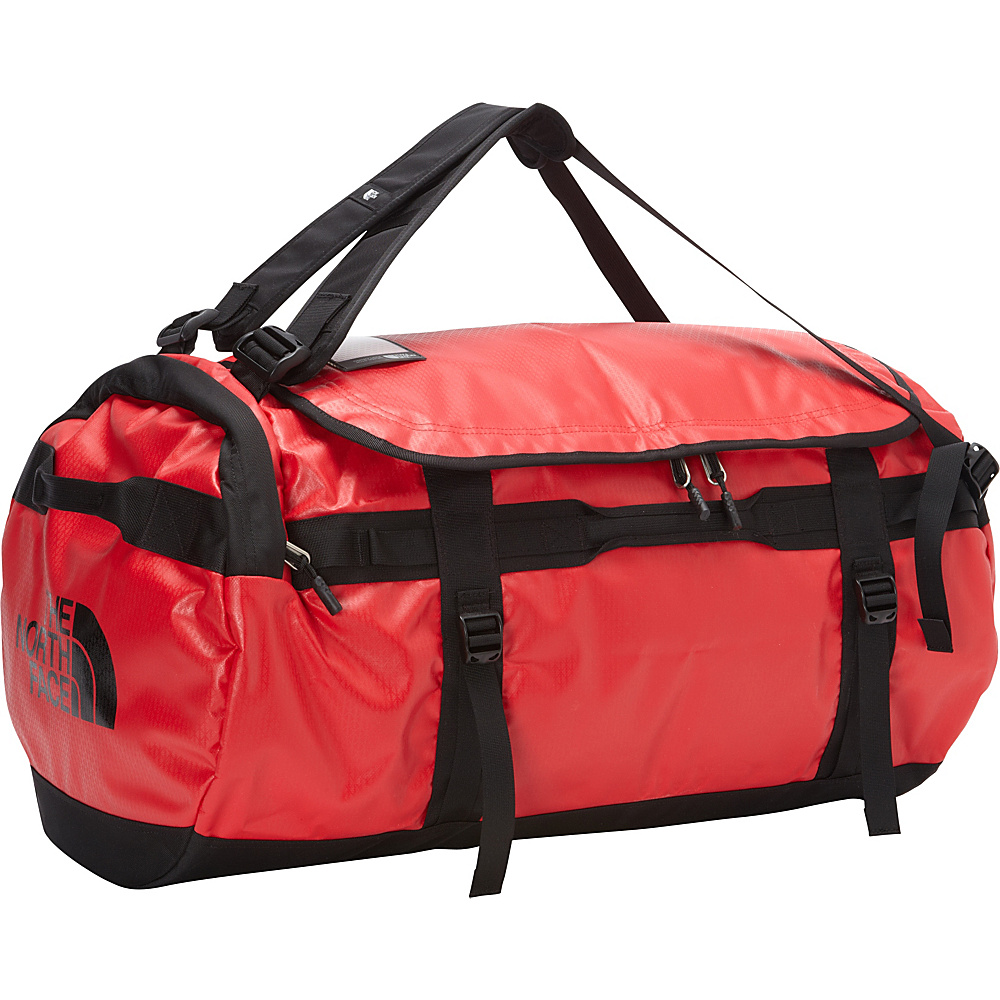 The North Face Base Camp Duffel Large TNF Red TNF Black [all over emboss] The North Face Outdoor Duffels