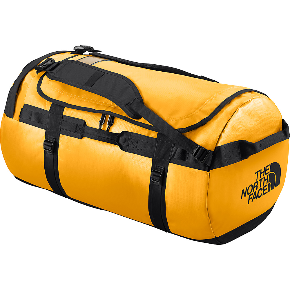 The North Face Base Camp Duffel Large Summit Gold TNF Black L The North Face Outdoor Duffels