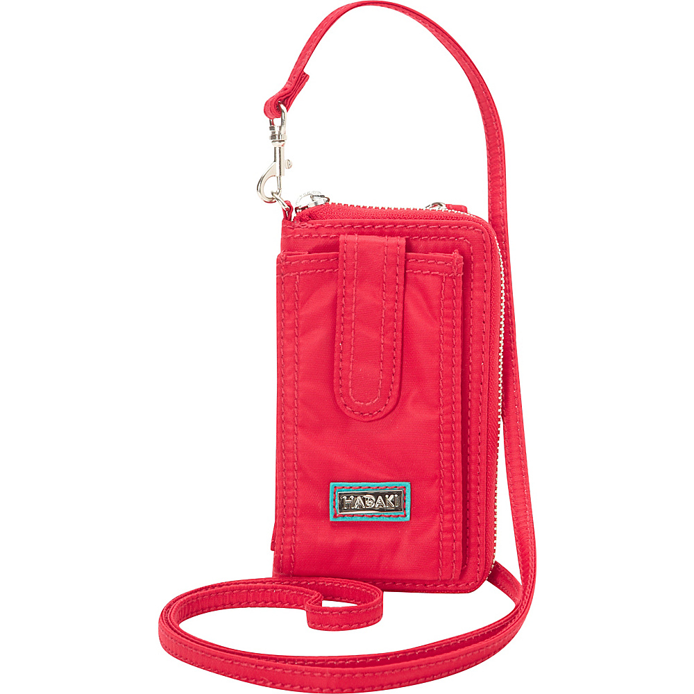 Hadaki Nylon Essentials Cross body Tango Red Hadaki Fabric Handbags