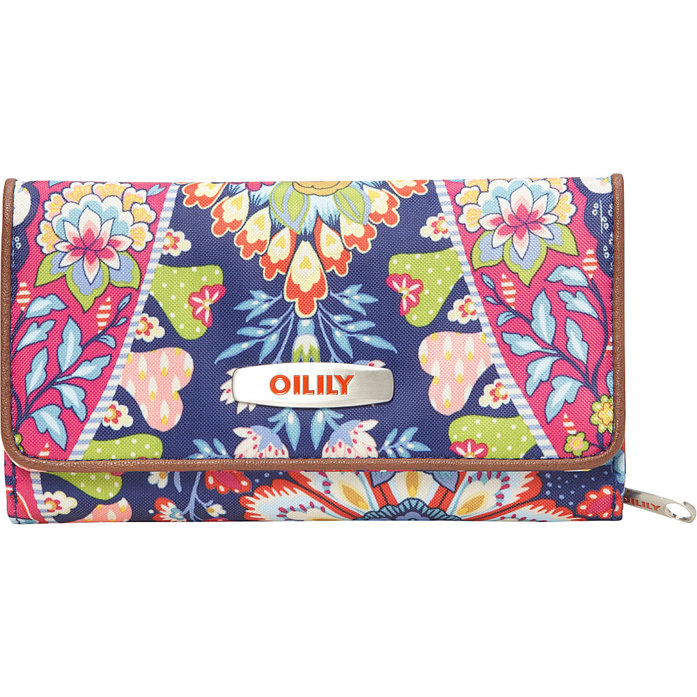 Oilily Travel Large Wallet Navy Oilily Ladies Small Wallets