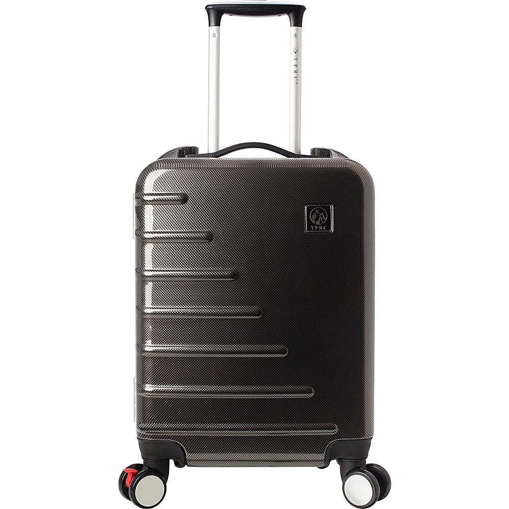 Travelers Club Luggage Zephyr 20 Seat On Carry On Charcoal Travelers Club Luggage Hardside Carry On