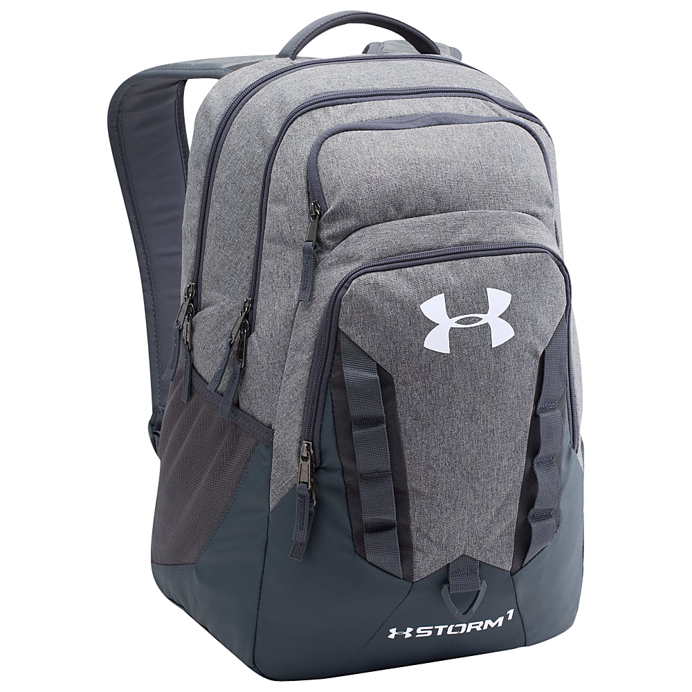 Under Armour Recruit Backpack Graphite Stealth Gray White Under Armour Business Laptop Backpacks