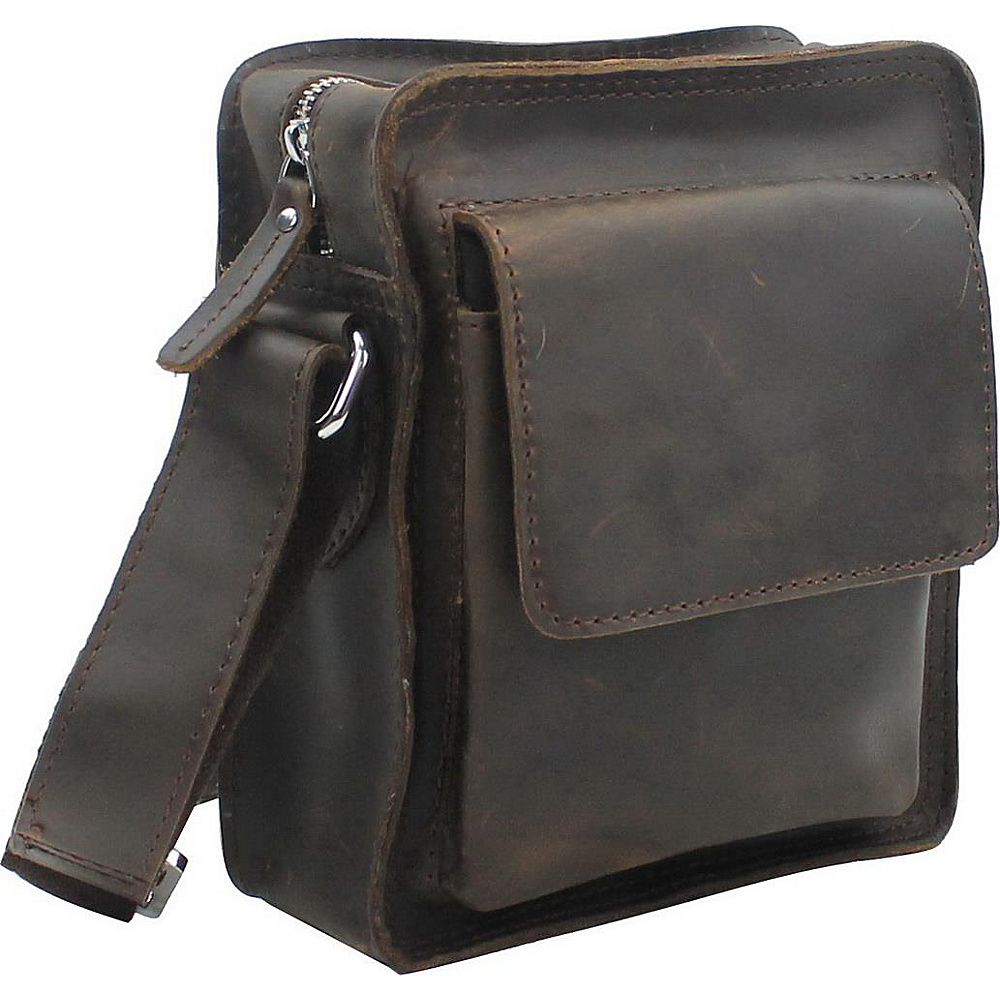 Vagabond Traveler 9.5 Leather Crossbody Bag Dark Brown Vagabond Traveler Leather Handbags