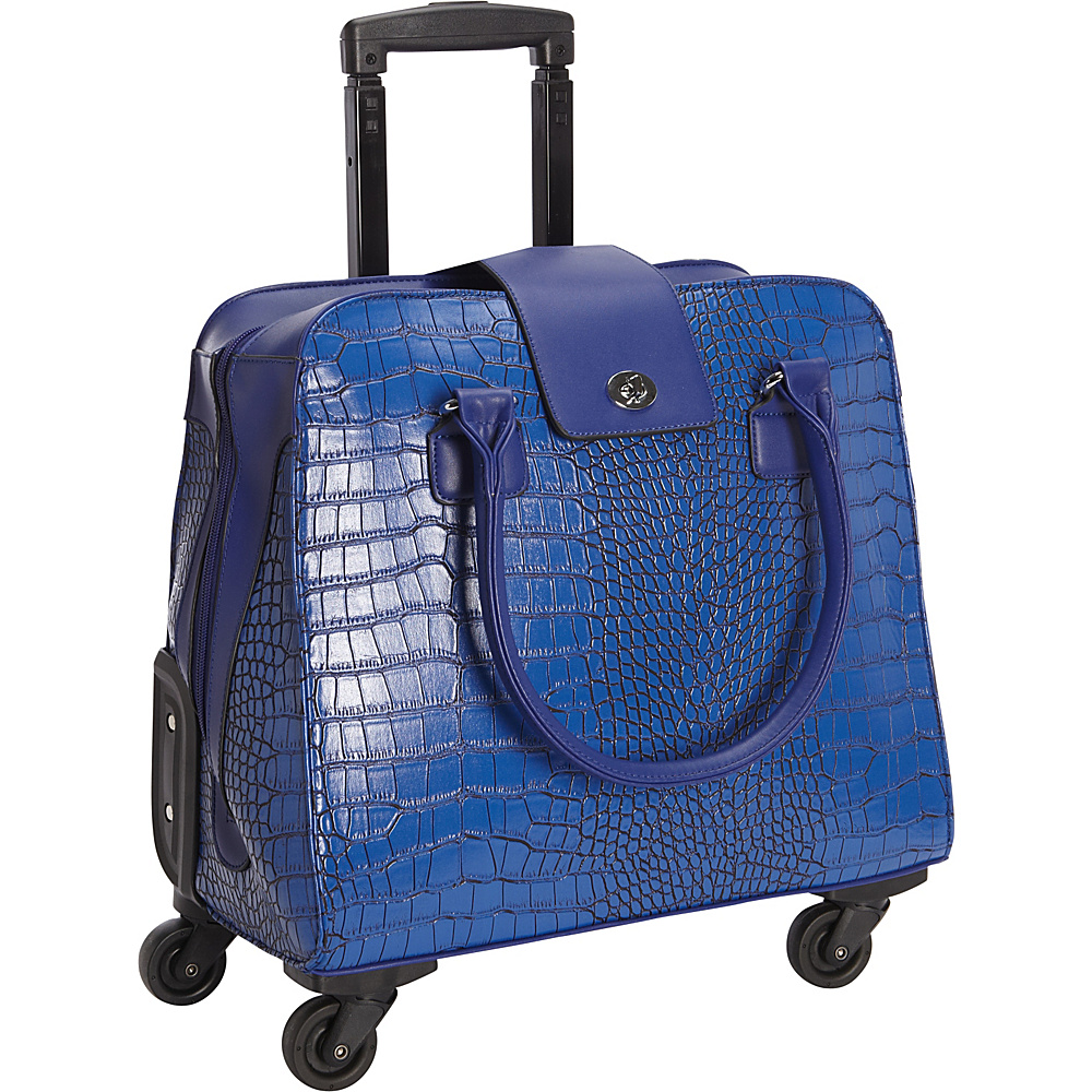 Hang Accessories Croco 360 Rolling Bag Blue Hang Accessories Wheeled Business Cases