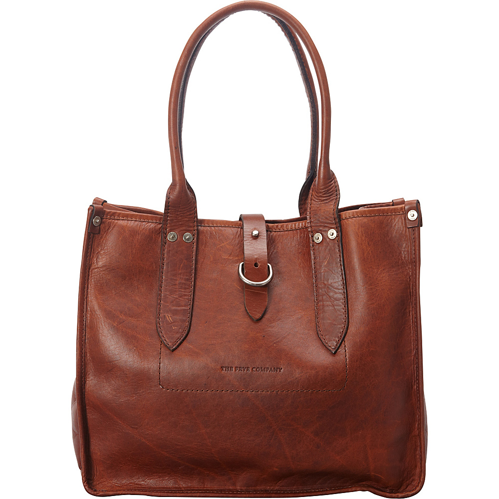 Frye Amy Shopper Cognac Frye Designer Handbags