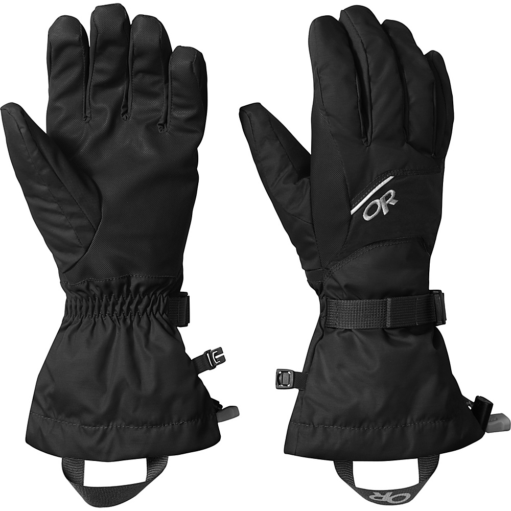 Outdoor Research Adrenaline Gloves Black â Large Outdoor Research Hats Gloves Scarves