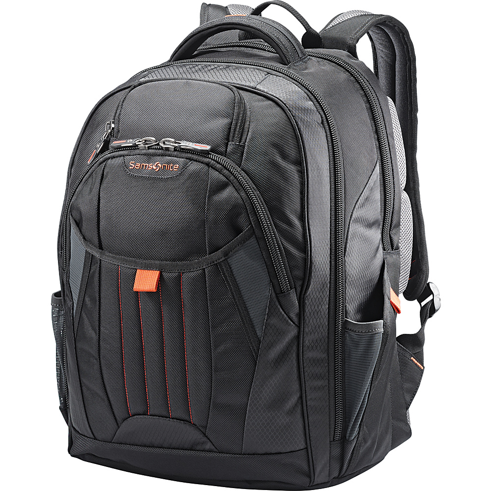 Samsonite Tectonic 2 Large Backpack Black Orange Samsonite Business Laptop Backpacks