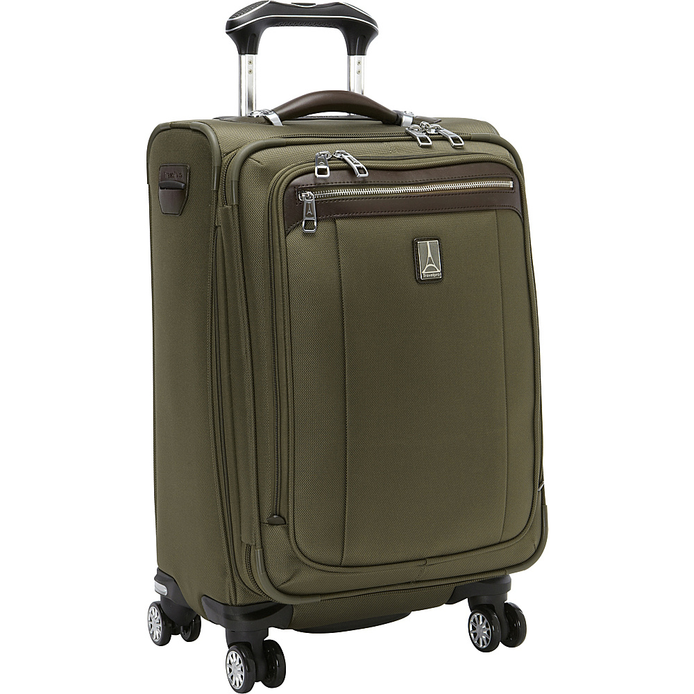 Travelpro Platinum Magna 2 21 Expandable Spinner Olive Travelpro Softside Carry On