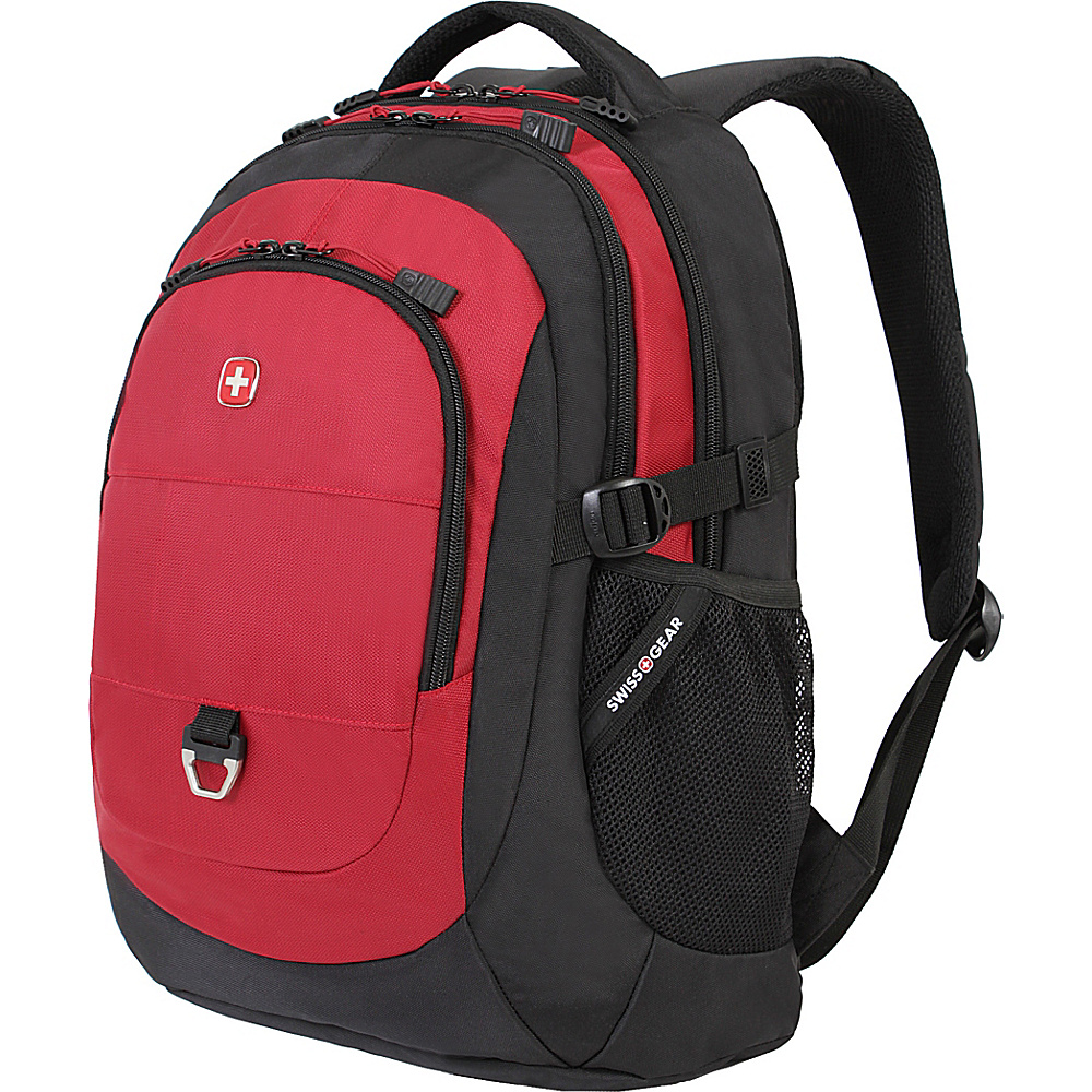 SwissGear Travel Gear 18 Laptop Backpack 1190 Black Red SwissGear Travel Gear Business Laptop Backpacks
