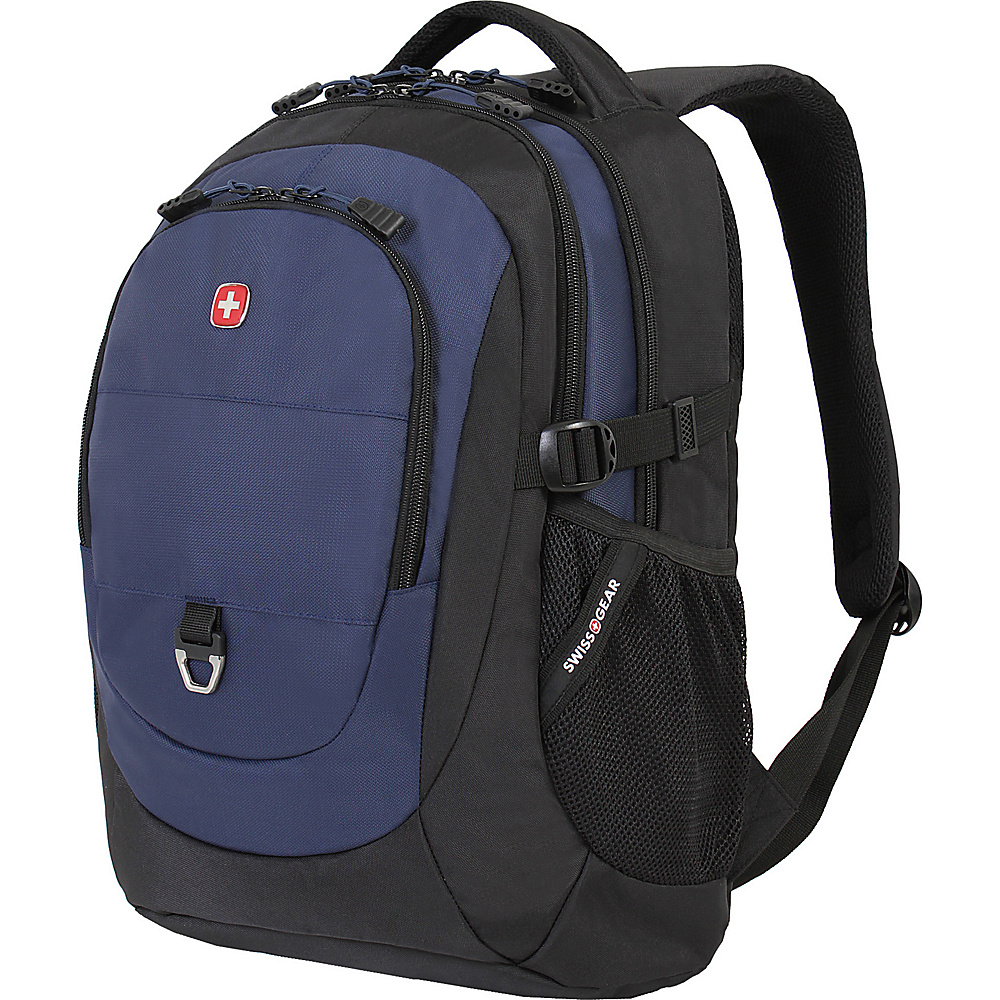 SwissGear Travel Gear 18 Laptop Backpack 1190 Black Navy SwissGear Travel Gear Business Laptop Backpacks