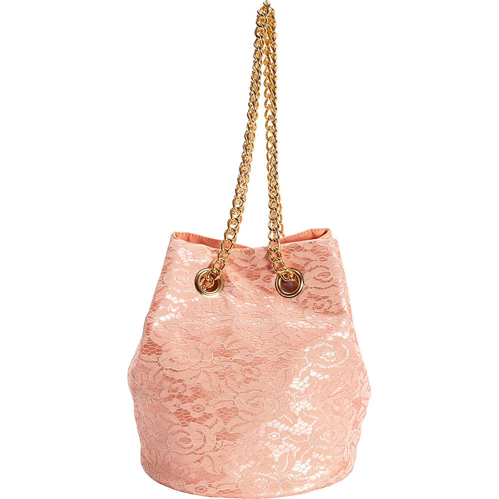 SW Global Omie Chain Strap Shoulder Bag Pink SW Global Manmade Handbags