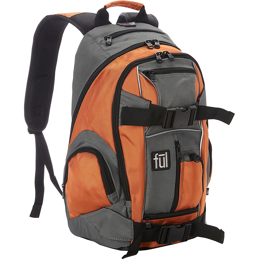 ful 20 Overton Backpack Orange ful Everyday Backpacks