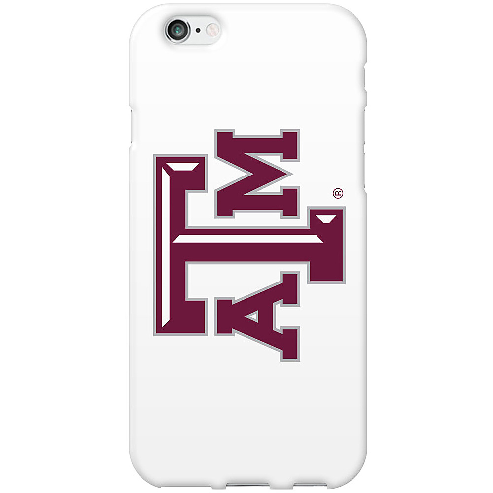 Centon Electronics Classic Glossy White iPhone 6 Case Texas A amp;M Centon Electronics Electronic Cases