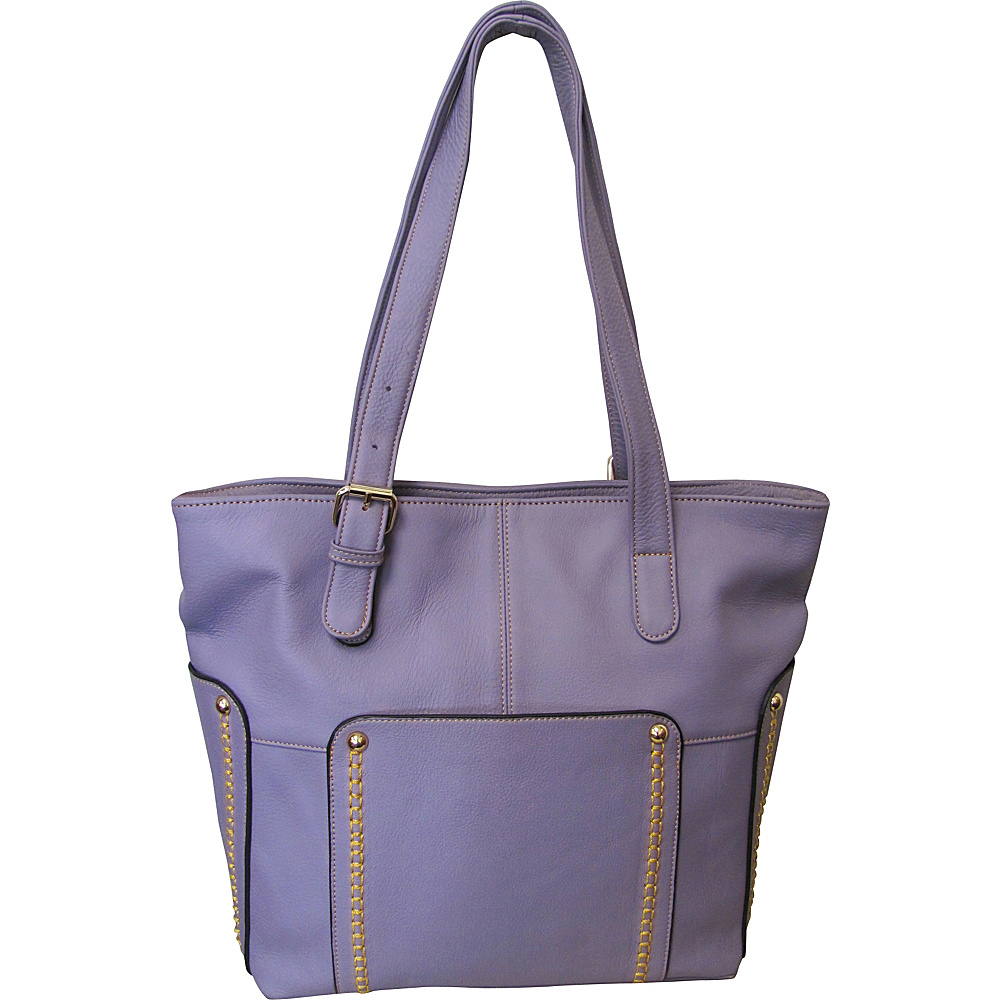 AmeriLeather Madelinne Handbag Dahlia AmeriLeather Leather Handbags