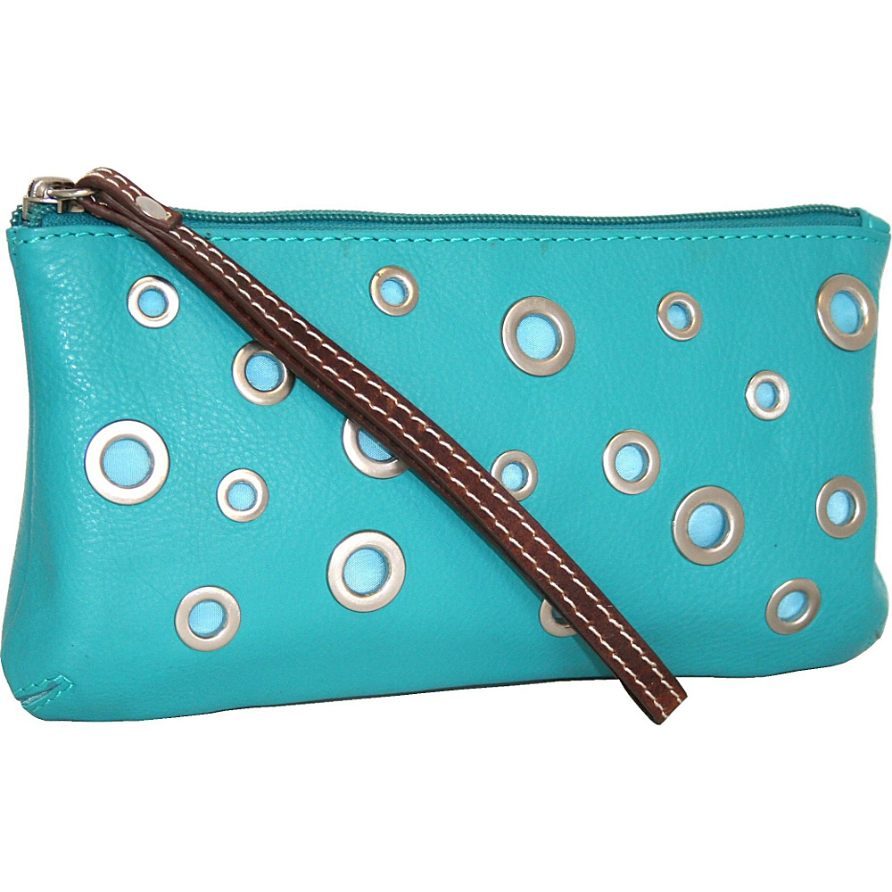 Nino Bossi The Eyes Have It Wallet Turquoise Nino Bossi Ladies Small Wallets
