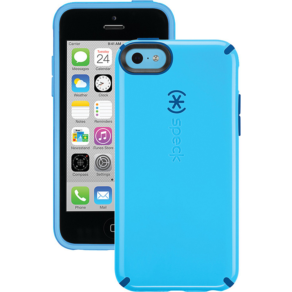Speck iPhone 5c Candyshell Case Lagoon Blue Deep Sea Blue Speck Electronic Cases