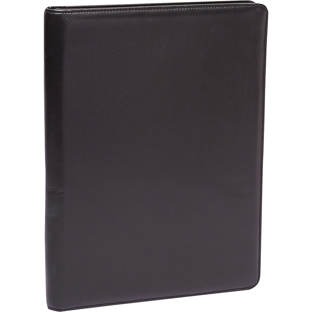 Tanners Avenue Premium Leather Letterpad Portfolio Black Tanners Avenue Business Accessories