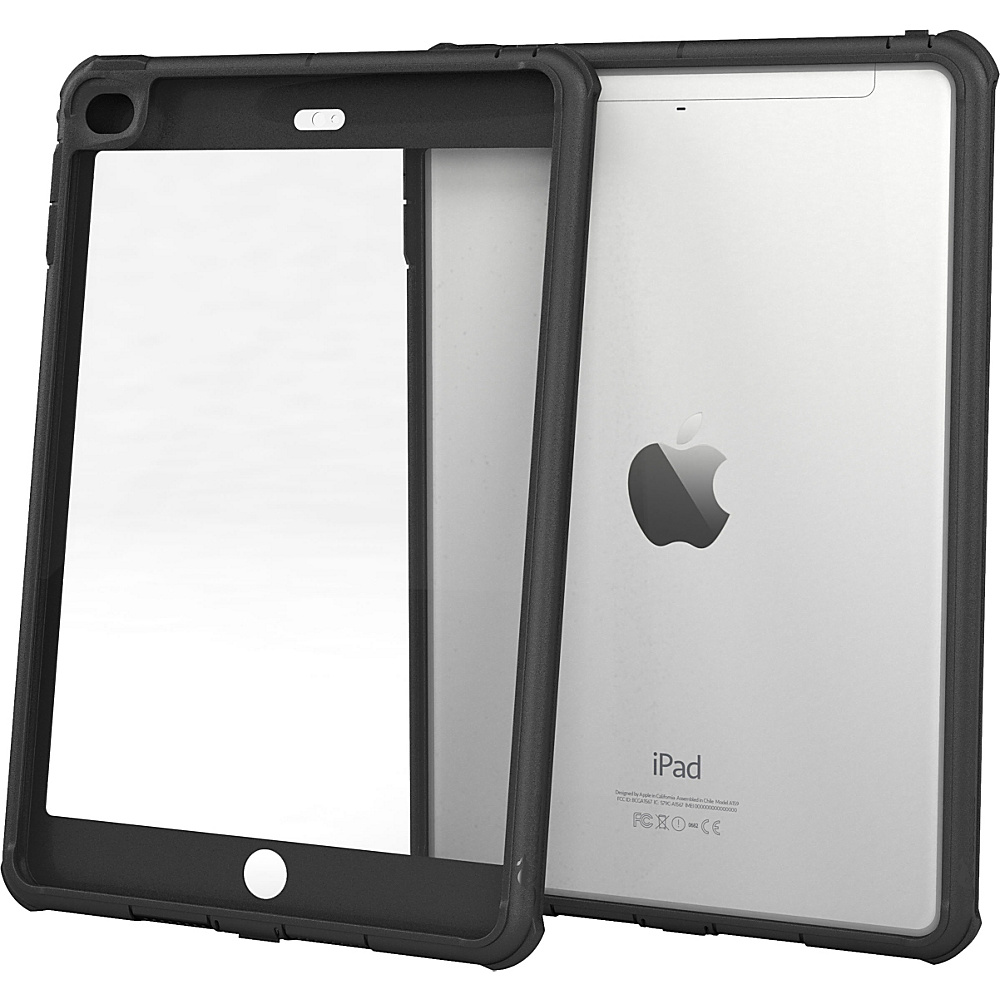 rooCASE Apple iPad Mini 4 Case Glacier Tough Cover Black rooCASE Electronic Cases