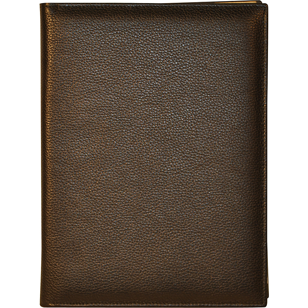Budd Leather Petite Refillable Leather Journal Black Budd Leather Business Accessories