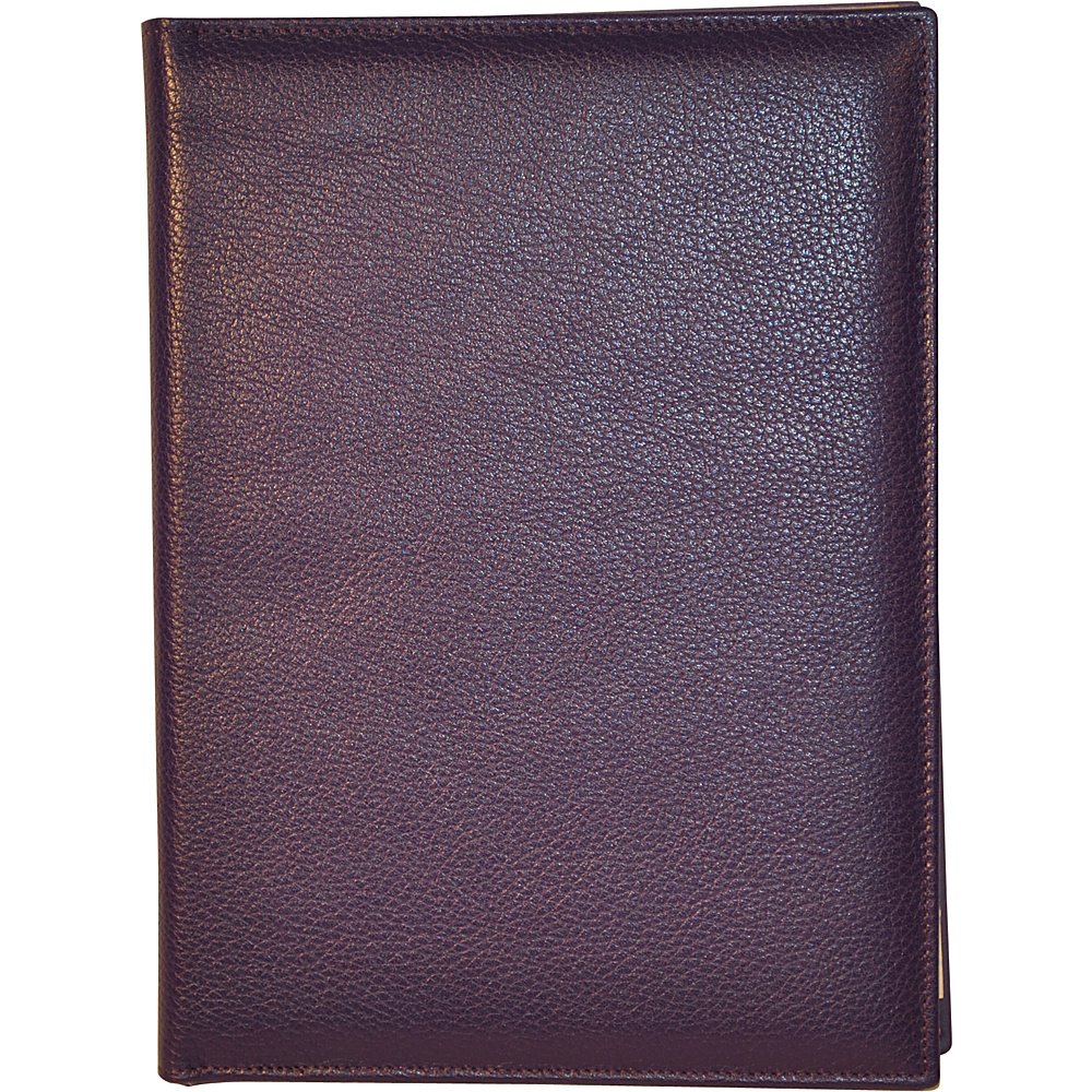 Budd Leather Petite Refillable Leather Journal Purple Budd Leather Business Accessories