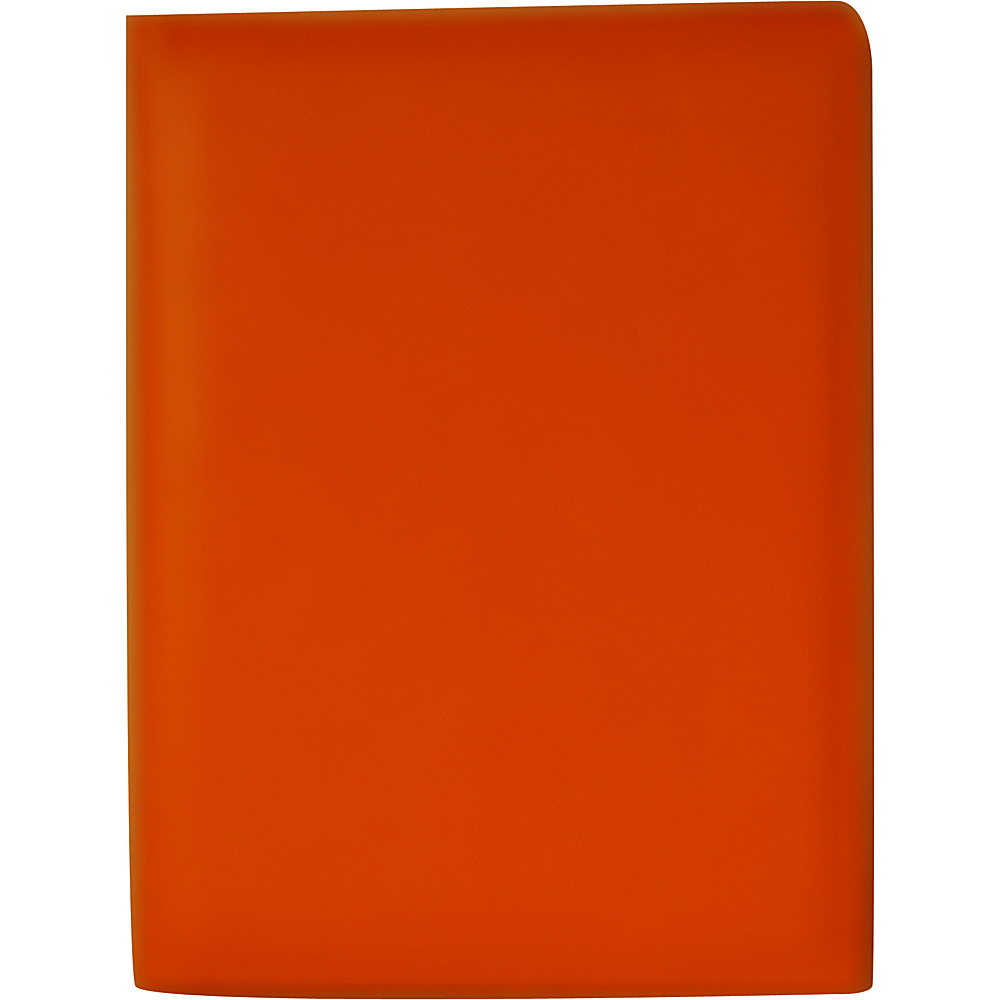 Budd Leather Petite Refillable Leather Journal Orange Budd Leather Business Accessories