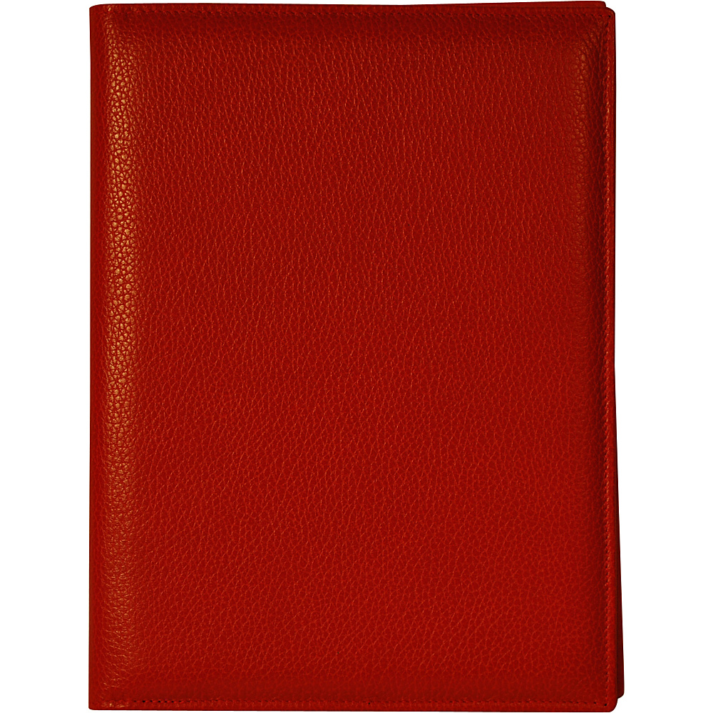Budd Leather Petite Refillable Leather Journal Red Budd Leather Business Accessories