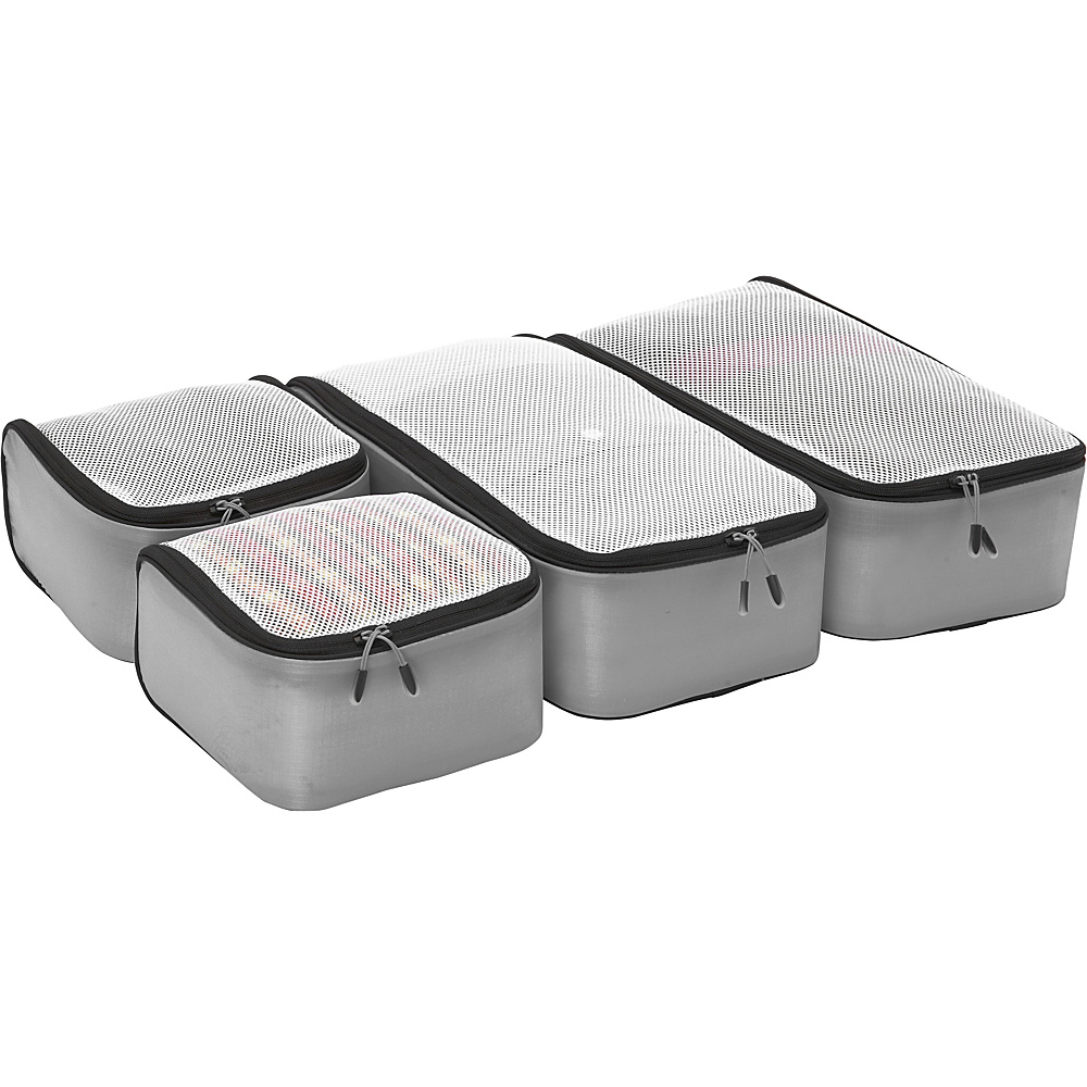 eBags Ultralight Packing Cubes Getaway 4pc Set Grey eBags Packing Aids