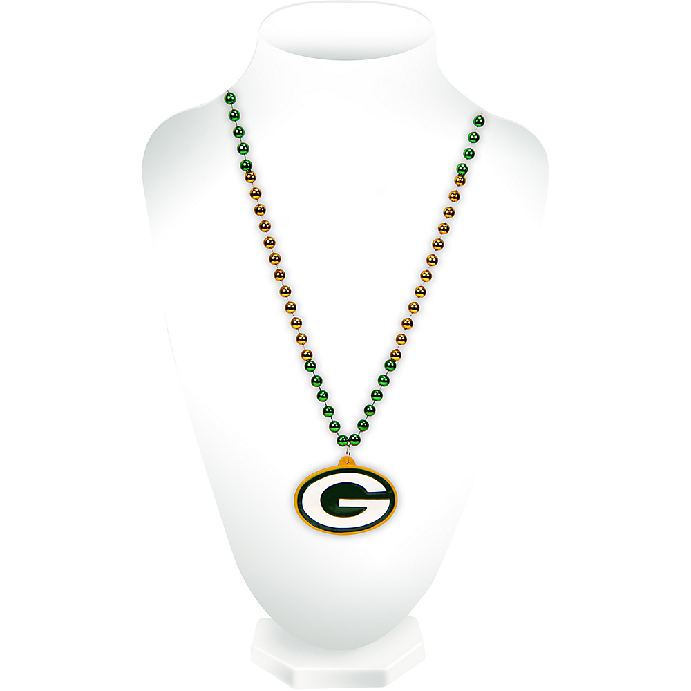 Luggage Spotters NFL Green Bay Packers Sports Beads With Medallion Yellow Luggage Spotters Other Fashion Accessories