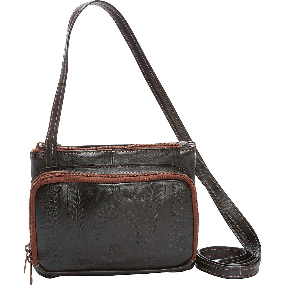 Ropin West Mini Purse Brown Ropin West Leather Handbags
