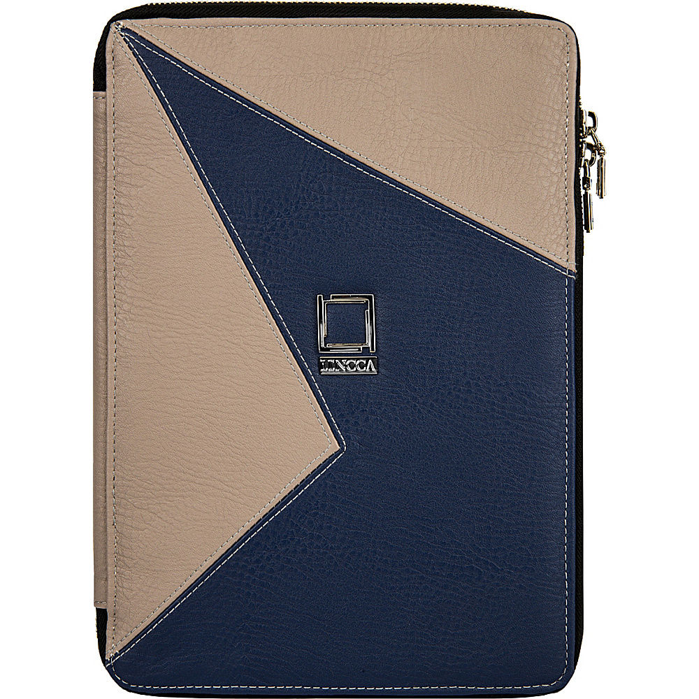Lencca Minky Universal Tablet PortfolioCover Blue Taupe Lencca Electronic Cases