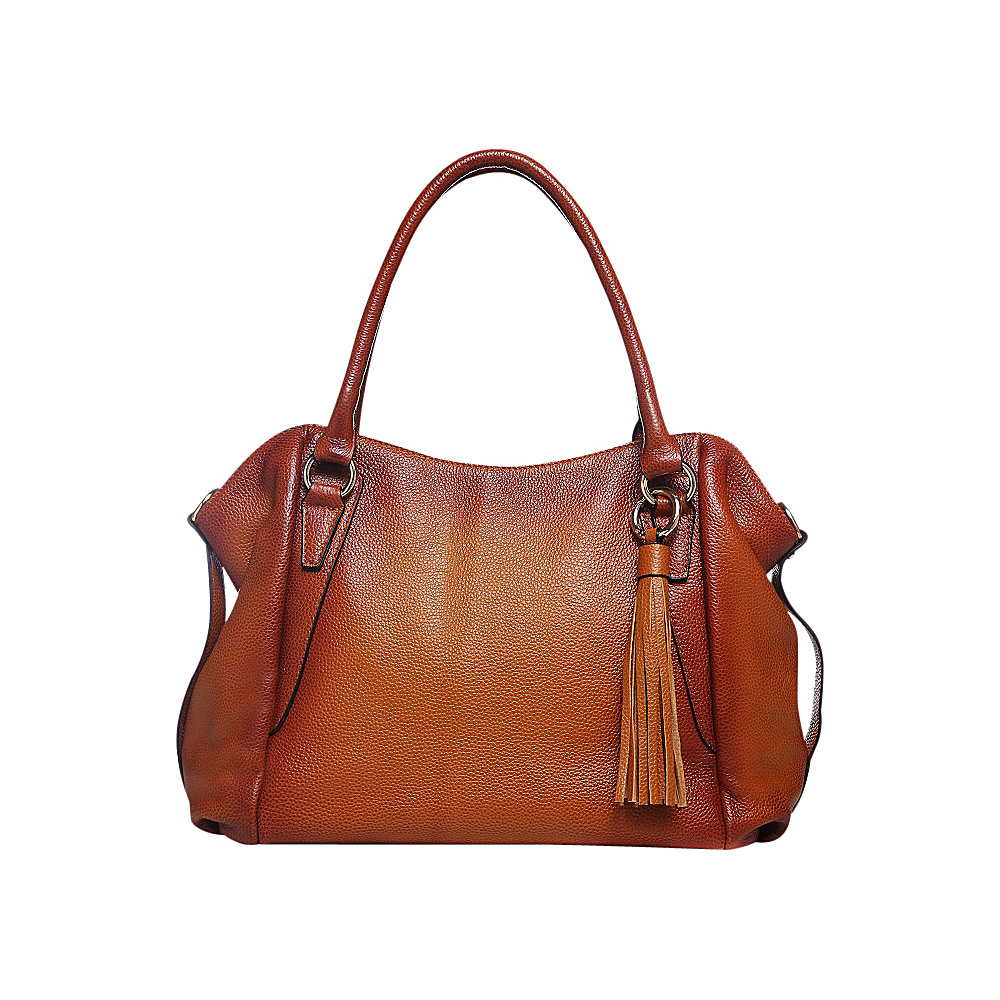 Vicenzo Leather Amedea Leather Tote Brown Vicenzo Leather Leather Handbags