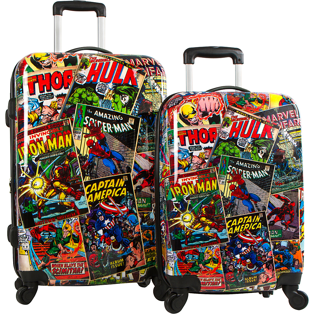 Heys America Marvel Comics 2pc Set MULTICOLOR Heys America Luggage Sets