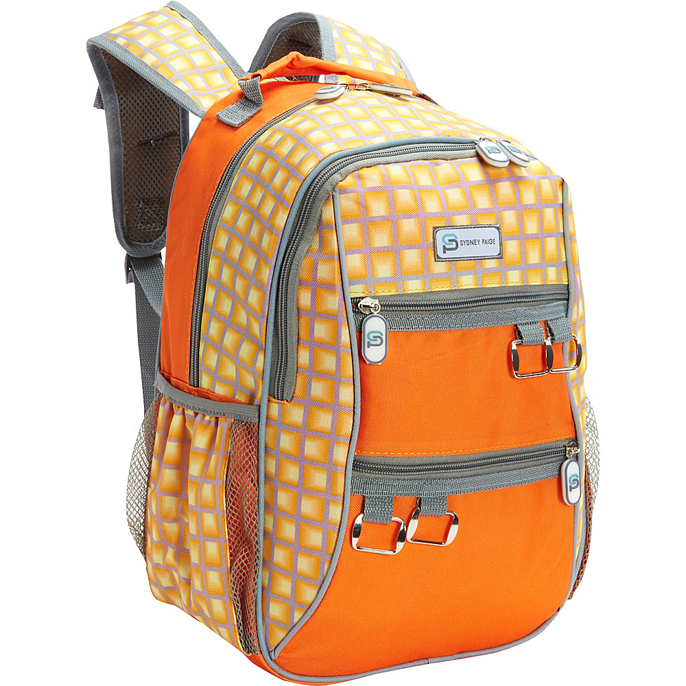 Sydney Paige Buy One Give One Kids Backpack Orange Tunnels Sydney Paige Everyday Backpacks