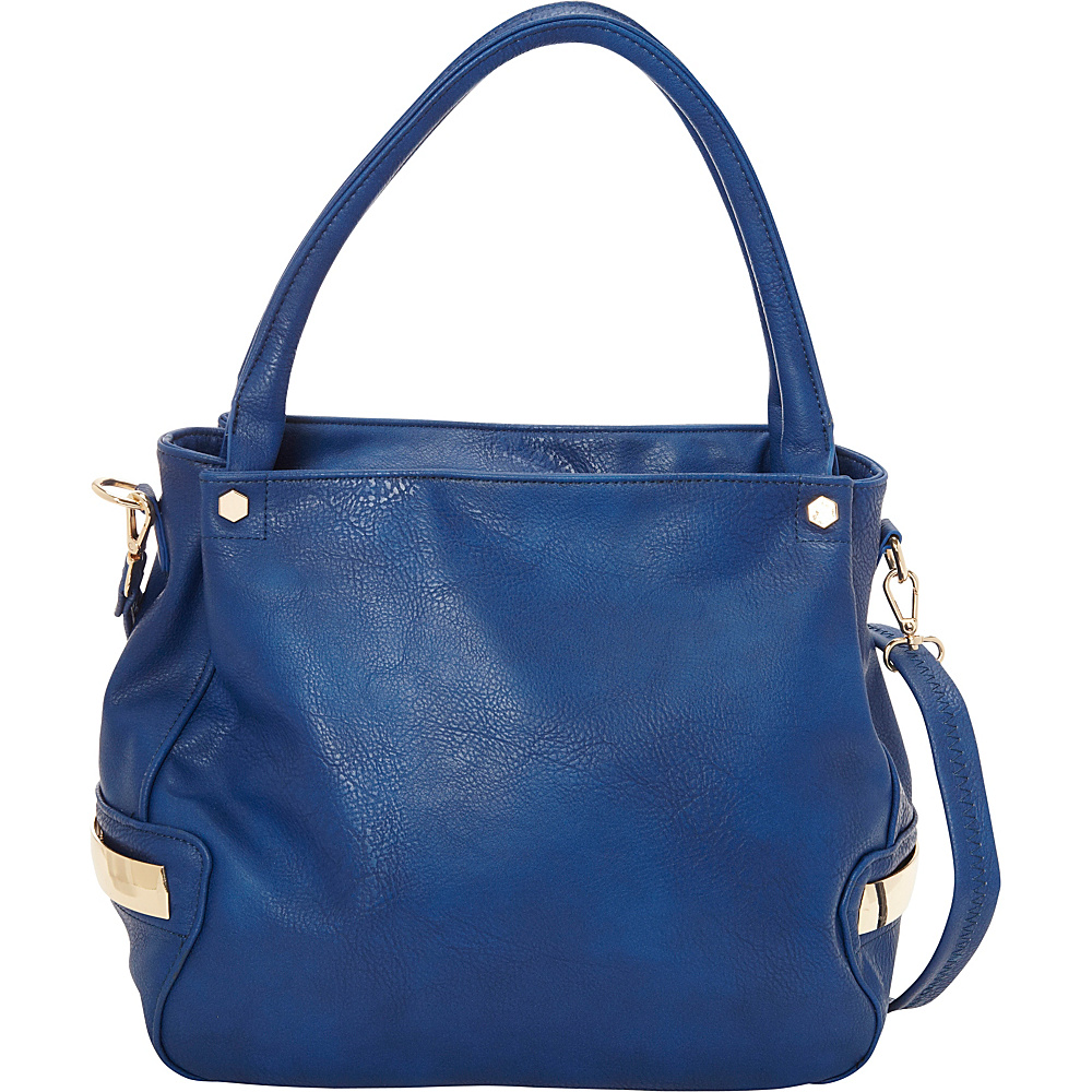 SW Global Edyth Shoulder Bag Blue SW Global Manmade Handbags