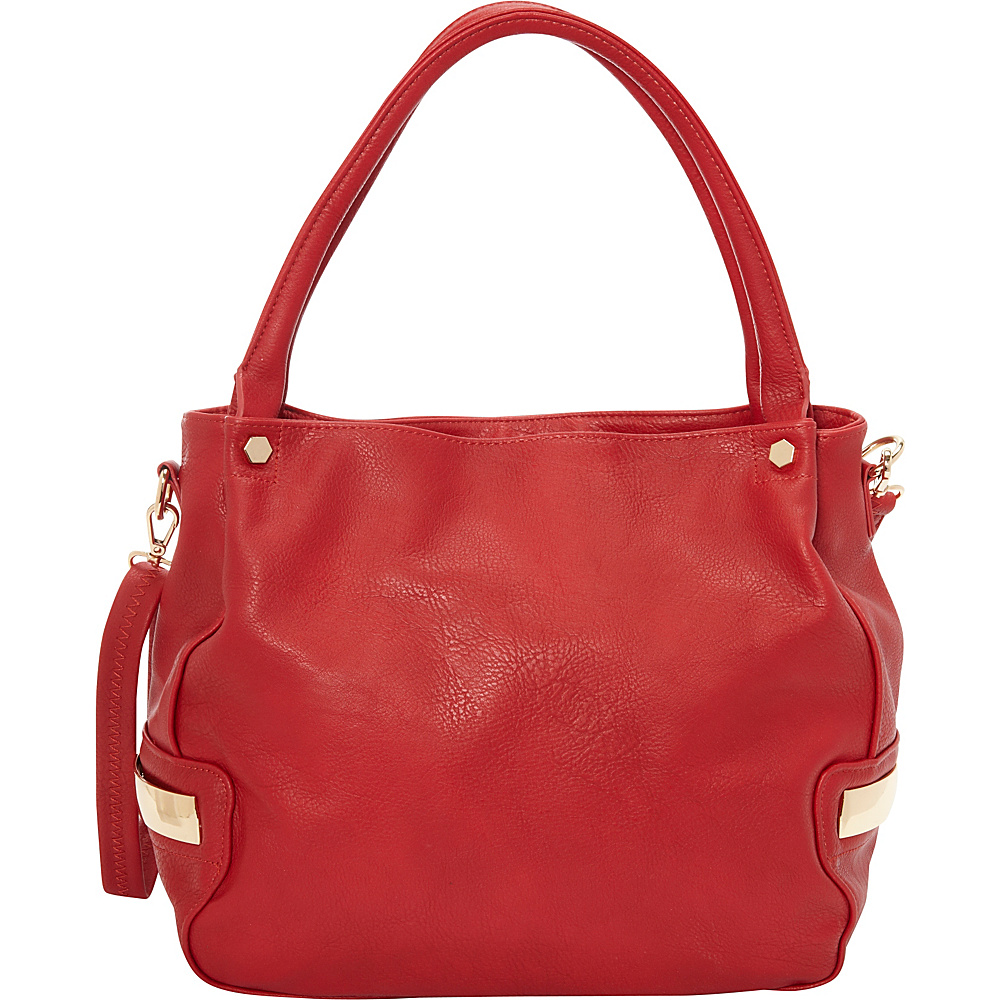 SW Global Edyth Shoulder Bag Red SW Global Manmade Handbags
