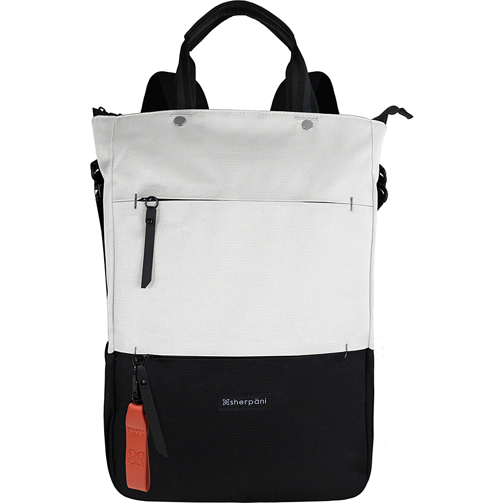 Sherpani Camden Recyled Convertible Backpack Birch Sherpani Everyday Backpacks